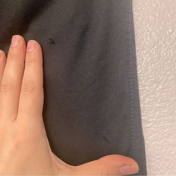 Loft black pull on lyocell modal blend hi rise jogger pants zipper ankle M - Picture 6 of 13